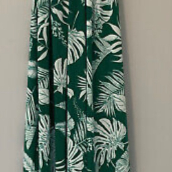 Tahari green and white print dress - Picture 1 of 6